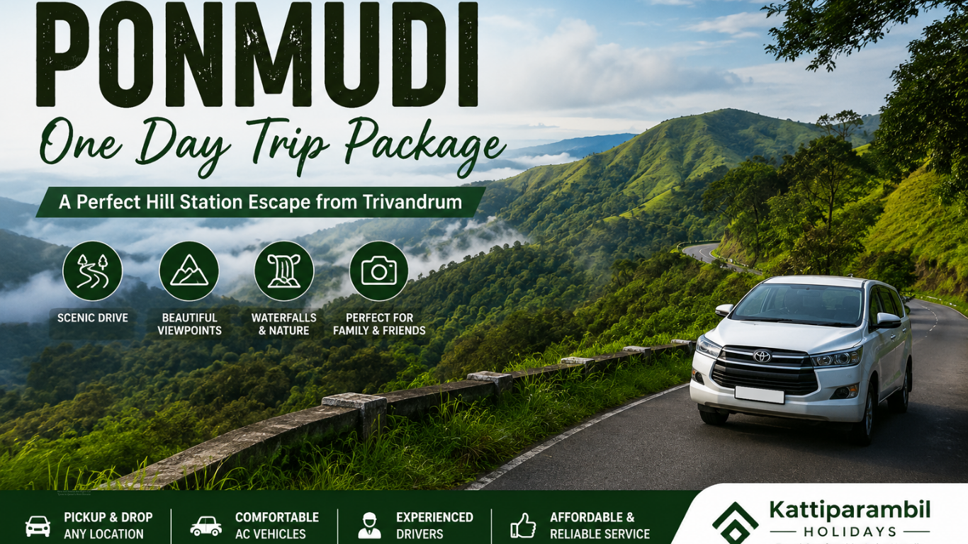 Ponmudi Oneday Trip Package – The Perfect Trivandrum Hill Station Package