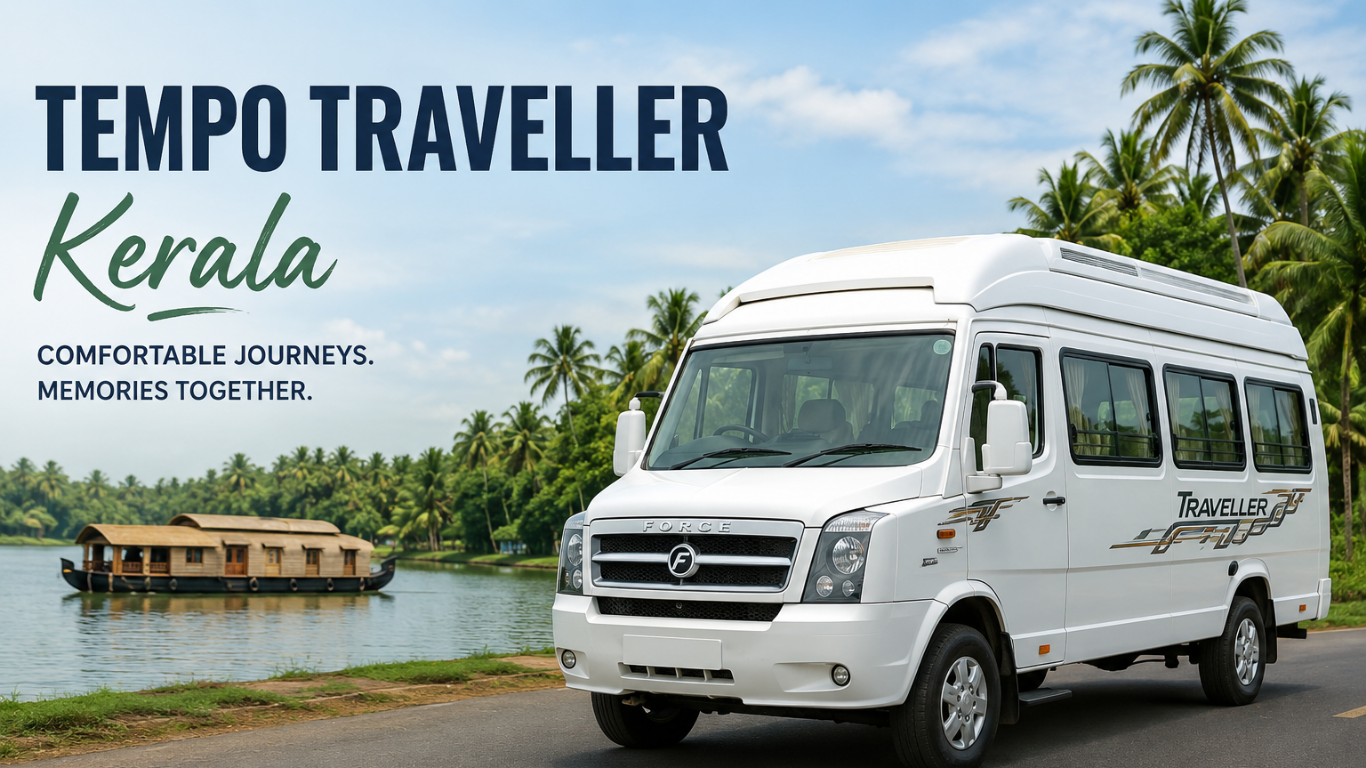 Why a 12 Seater Tempo Traveller is the Best Choice for Kerala Group Trips - Kerala travel blog by Kattiparambil Holidays
